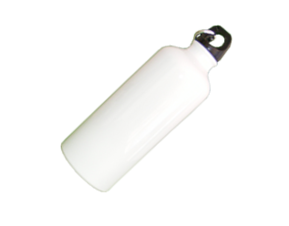 BOTELLA ALUMINIO BLANCA